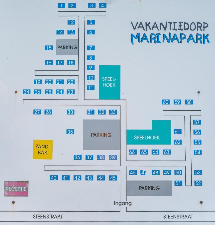 Westende Marinapark Bungalow Blue Middelkerke Ngoại thất bức ảnh